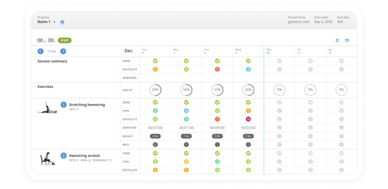 HEP Tracker for Patients