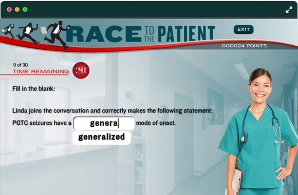 RACE TO THE PATIENT