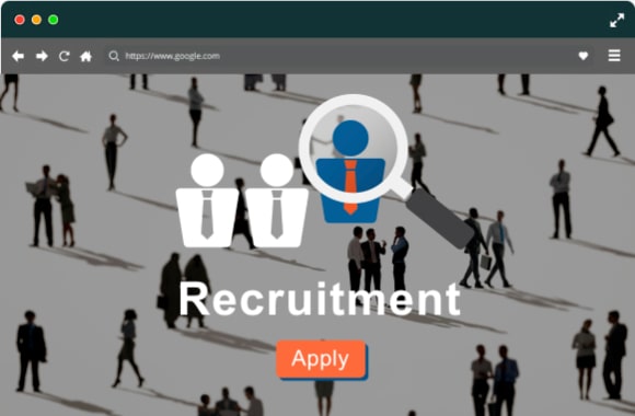 HR and recruitment web portal